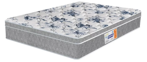 Colchão Casal Espuma D45 Supreme Composto Gazin Cinza
