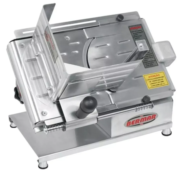 Fatiador De Frios Cortador 202mm Bermar Bm06 Inox