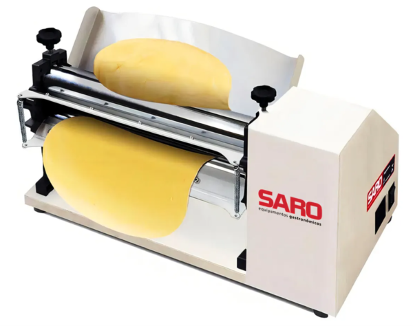 Cilindro Laminador Elétrico De Massas Saro 40cm Branco
