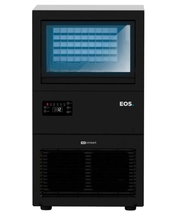 Máquina De Gelo Eos 45kg Ice Compact Preto Emg45