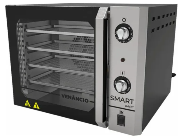 Forno Turbo Smart Convector Elétrico Venâncio Inox 220v