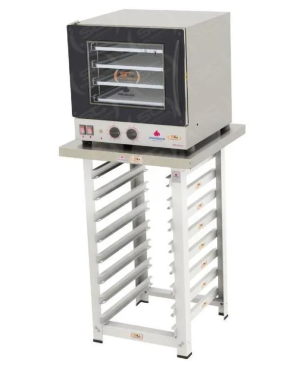 Forno Turbo Prp-004 Preto + Bancada Progás