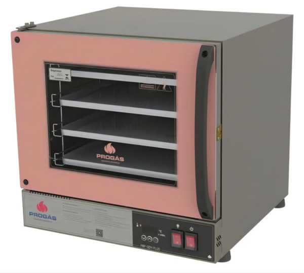 Forno Elétrico Turbo Progás Fast Oven 4 Assadeiras - Rosa