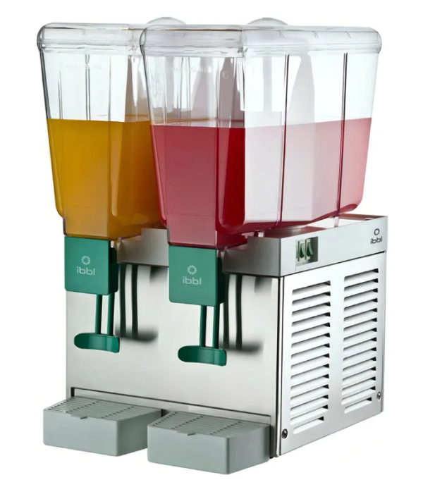 Refresqueira Ibbl 30L 2 Depósitos Inox Bbs2