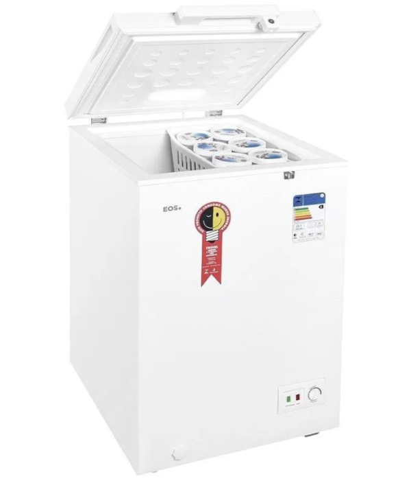 Freezer Horizontal Eos 110 Litros Dupla Ação Efh120x Branco - Image 2
