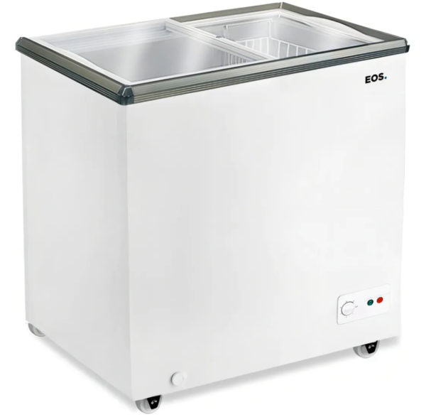Freezer Expositor Horizontal Eos 176 Litros Eeh200 Branco