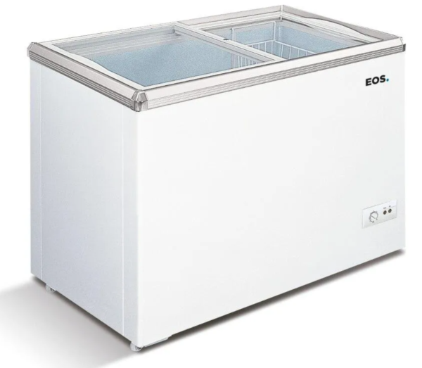 Freezer Expositor Horizontal Eos 120 Litros Eeh120xx Branco