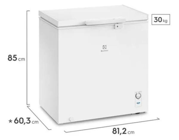 Freezer Horizontal Cycle Defrost He200 Branco Electrolux - Image 2