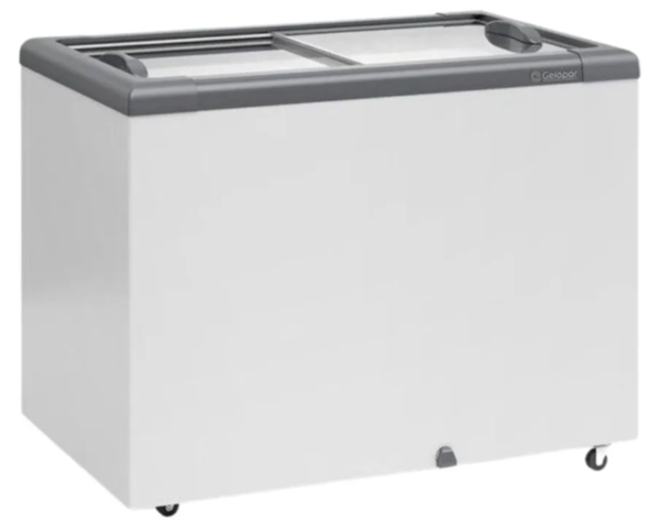 Freezer Horizontal Gelopar Ghd300h - 300 Litros Branco 127V