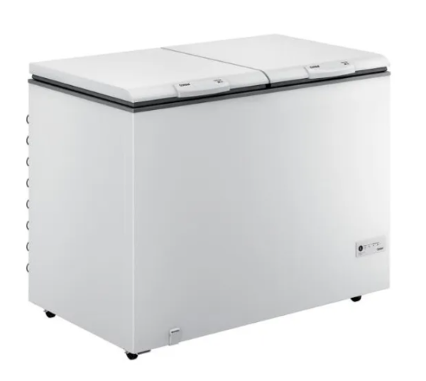 Freezer Horizontal Consul 414 Litros 2 Portas CHB42FB - Branco