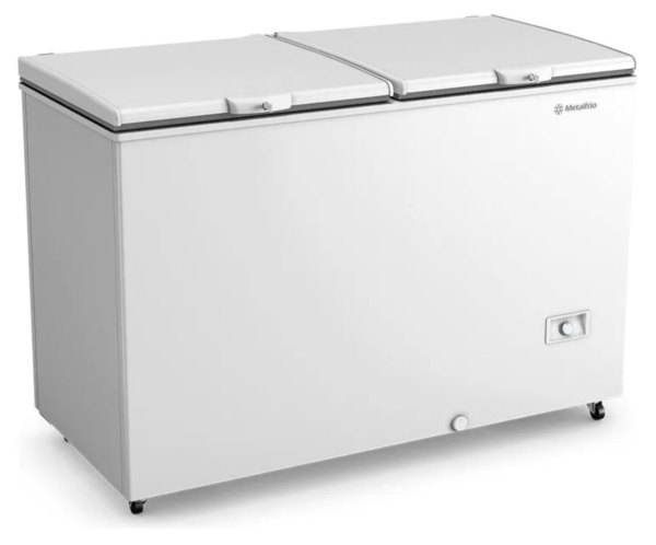 Freezer Horizontal Inverter Metalfrio 417 Litros Da420if Branco