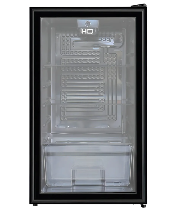Frigobar Expositor Ical Hq Vidro Duplo 95 Litros Preto