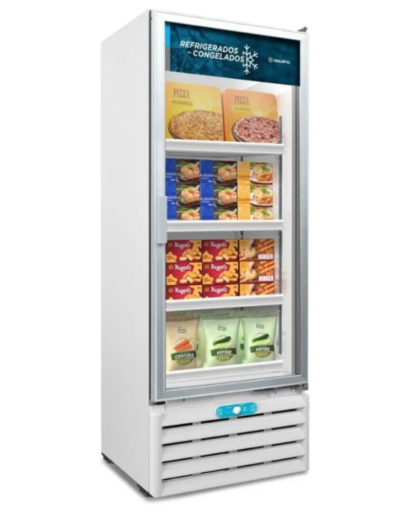 Freezer e Expositor Metalfrio 531 Litros Dupla Ação VF55AL Branco