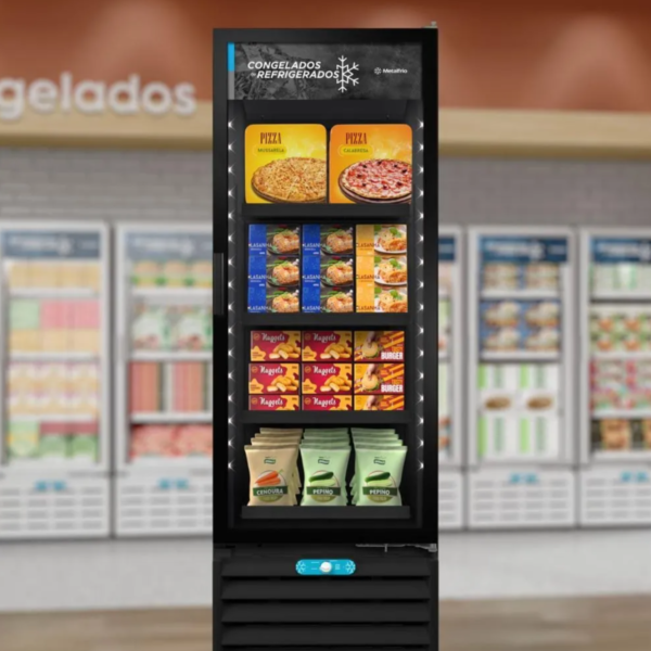 Freezer Refrigerador Dupla Ação 490 Litros Metalfrio Vf55ah Preto - Image 4