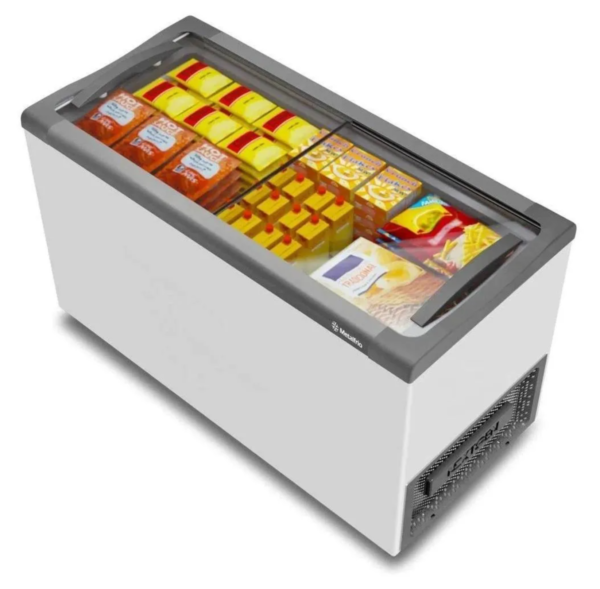 Expositor Horizontal 1 Porta Metalfrio 399 Litros Nf40 Branco - Image 3