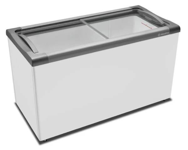 Expositor Horizontal 1 Porta Metalfrio 399 Litros Nf40 Branco - Image 2