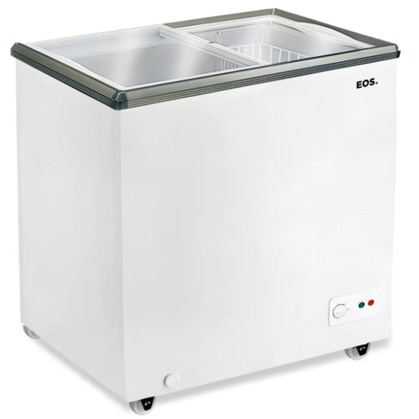 Freezer Expositor Horizontal Eos 176 Litros Eeh200 Branco