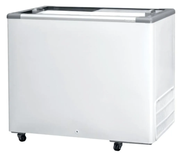 Freezer Horizontal Fricon Dupla Ação 311 Litros Expositor Porta De Vidro