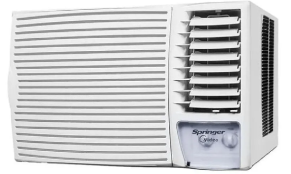 Ar Condicionado De Janela Midea 12.000 Btus Frio Monofásico Mecânico Branco MCK125BB