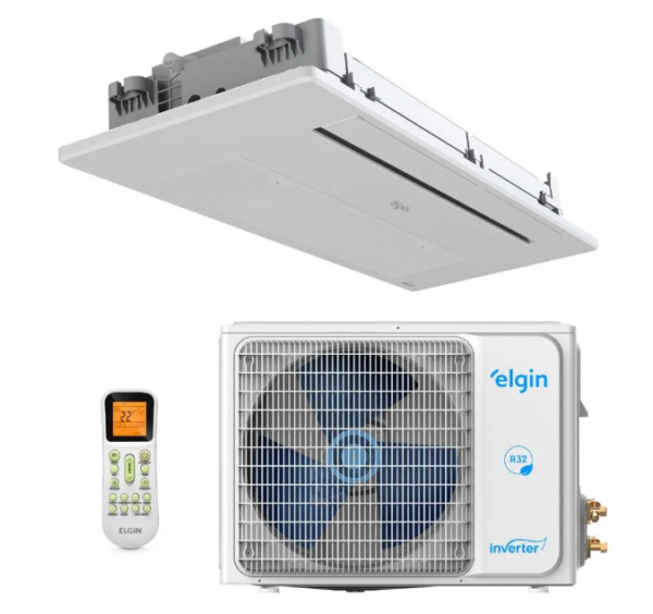 Ar Condicionado Elgin Split Cassete Inverter 12.000 Btus 1 Via One Air Q/f