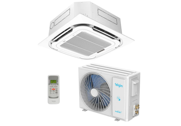 Ar Condicionado Cassete Inverter Plus Elgin 24.000 Btus R-2 Frio 220v