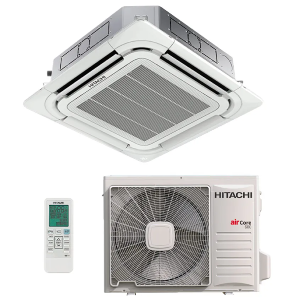 Ar Condicionado Hitachi Split Cassete Inverter 24.000 Btus Quente/Frio 220v