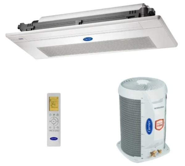 Ar Condicionado Cassete 1 Via Inverter Carrier 18.000 Btus Monofásico Branco 220v