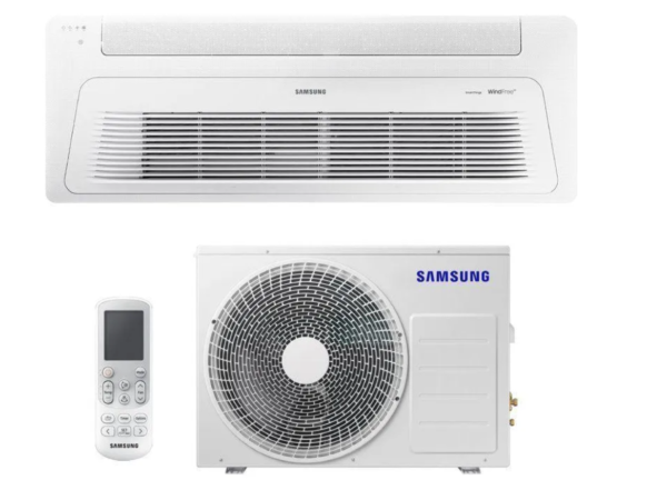 Ar Condicionado Cassete Samsung Windfree 24.000 Btus Q/f Branco 220v