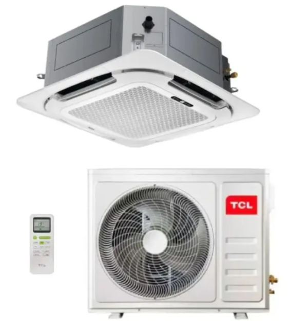 Ar Condicionado Inverter Tcl Cassete 24.000 Btus Q/f Branco