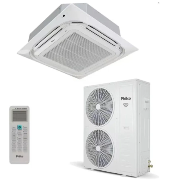 Ar Condicionado Split Cassete Philco Eco 55.000 Btus Q/f Branco 220V