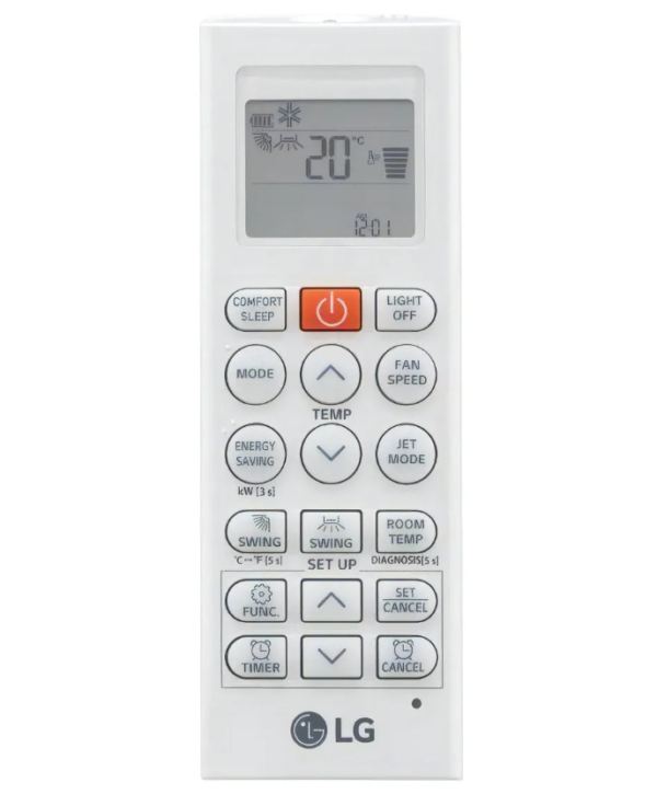 Ar condicionado HW LG Dual Inverter Voice 9.000 Btus Quente E Frio R-32 Branco 220v - Image 8