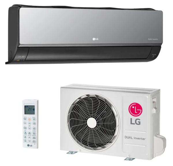 Ar Condicionado LG Dual Inverter Voice Artcool +AI 18.000 Btus Quente/Frio 220v