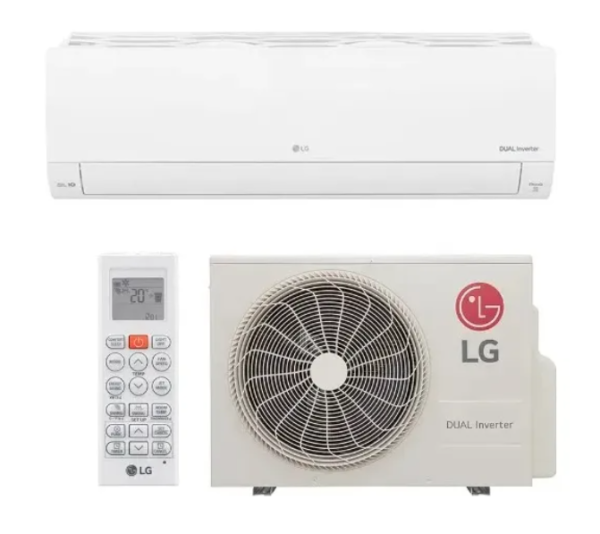Ar Condicionado Split LG Inverter 18.000 Btus Dual Voice +AI S3-Q18KL31B Só Frio Branco 220V