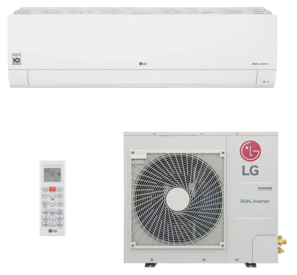 Ar Condicionado Hw Inverter LG Voice 36.000 Btus Q/F Branco 220v