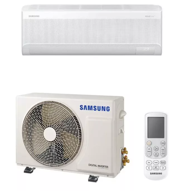 Ar Condicionado Samsung Windfree Ai Inverter 9.000 Btus Frio R-32 Branco