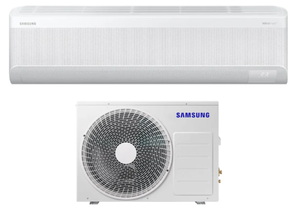 Ar Condicionado Split Samsung 24.000 Btus Inverter Windfree Connect Ai Ar24dyfaawknaz Frio Sem Vento