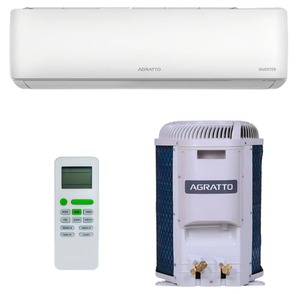 Ar Condicionado Split Hw Inverter Liv Top Agratto 9.000 Btus Frio 220v Monofásico