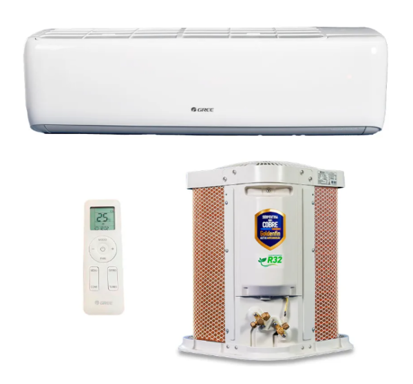 Ar Condicionado Split Hi Wall Gree G-Top Auto Inverter 12.000 Btus Quente e Frio 220v