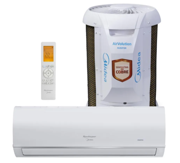 Ar Condicionado Midea Airvolution Inverter 9.000 Btus Frio 220v Branco