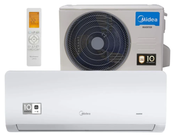 Ar Condicionado Inverter Midea Connect 12.000 Btus Quente/frio Branco 220V