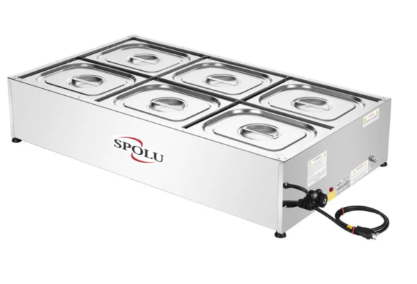 Buffet Térmico De Bancada Spolu Spl-507bc 6 Cubas 127v