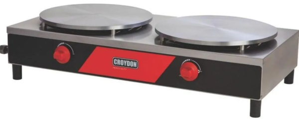Máquina De Crepe Francês Croydon A Gás 2 Discos Mpgd